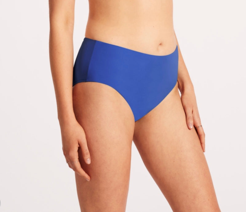 Seafolly SF Collective Wide Side Retro in True Navy – Sandpipers