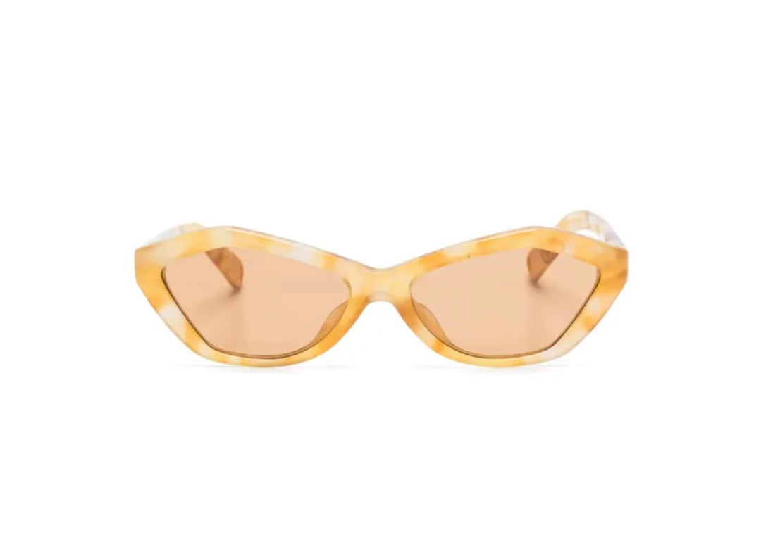JACQUESMUS BAMBINO BEIGE SUNGLASSES