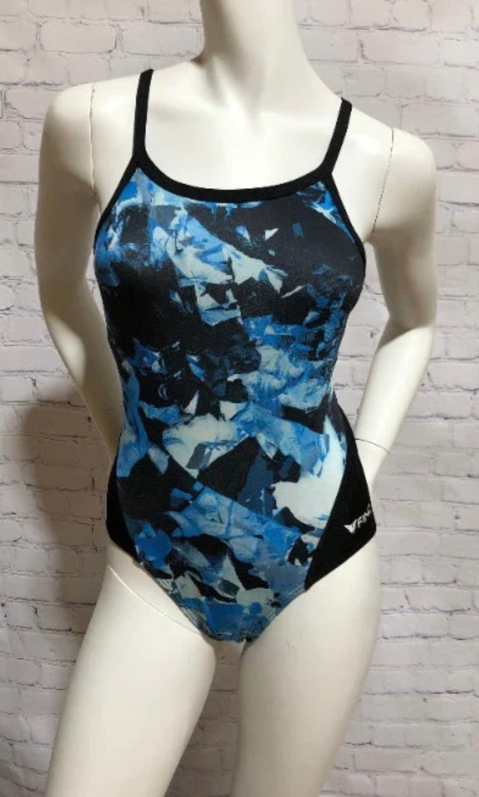 PRINTED TRI BACK ONE PIECE SWIMSUIT
