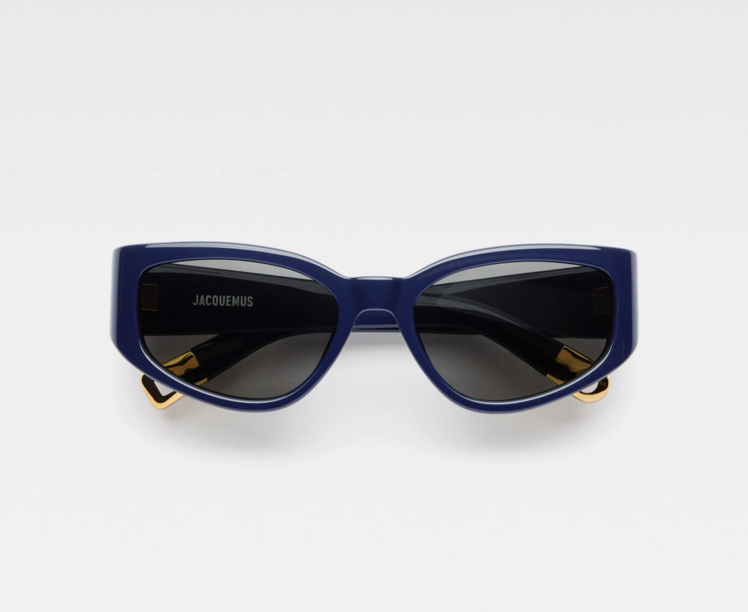JACQUEMUS NAVY GALA SUNGLASSES