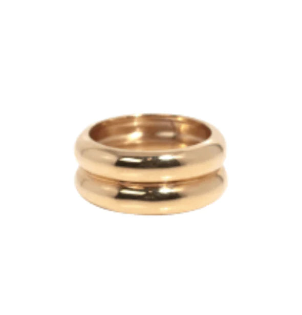 THE MALTA DOUBLE DOME RING