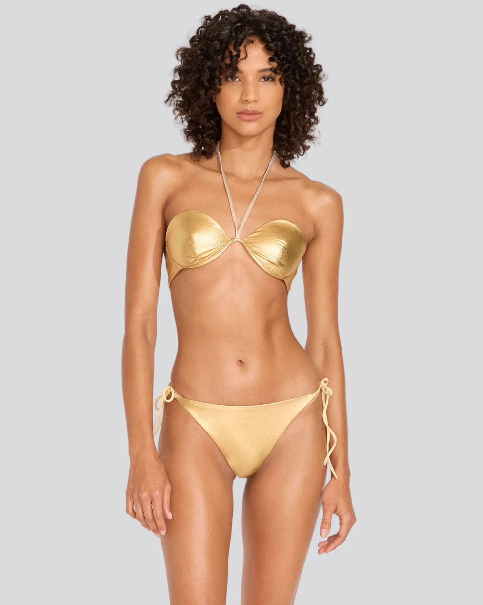 SOLIDS&STRIPES-THE PIA TOP-GOLD