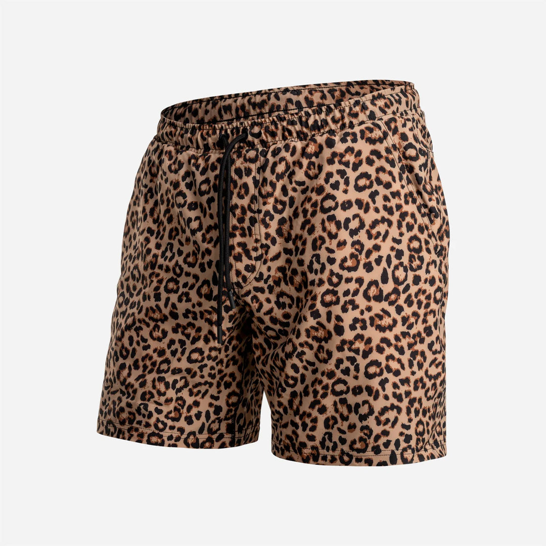 BN3TH AGUA VOLLEY X 2N1 5INCH SHORT-LEOPARD