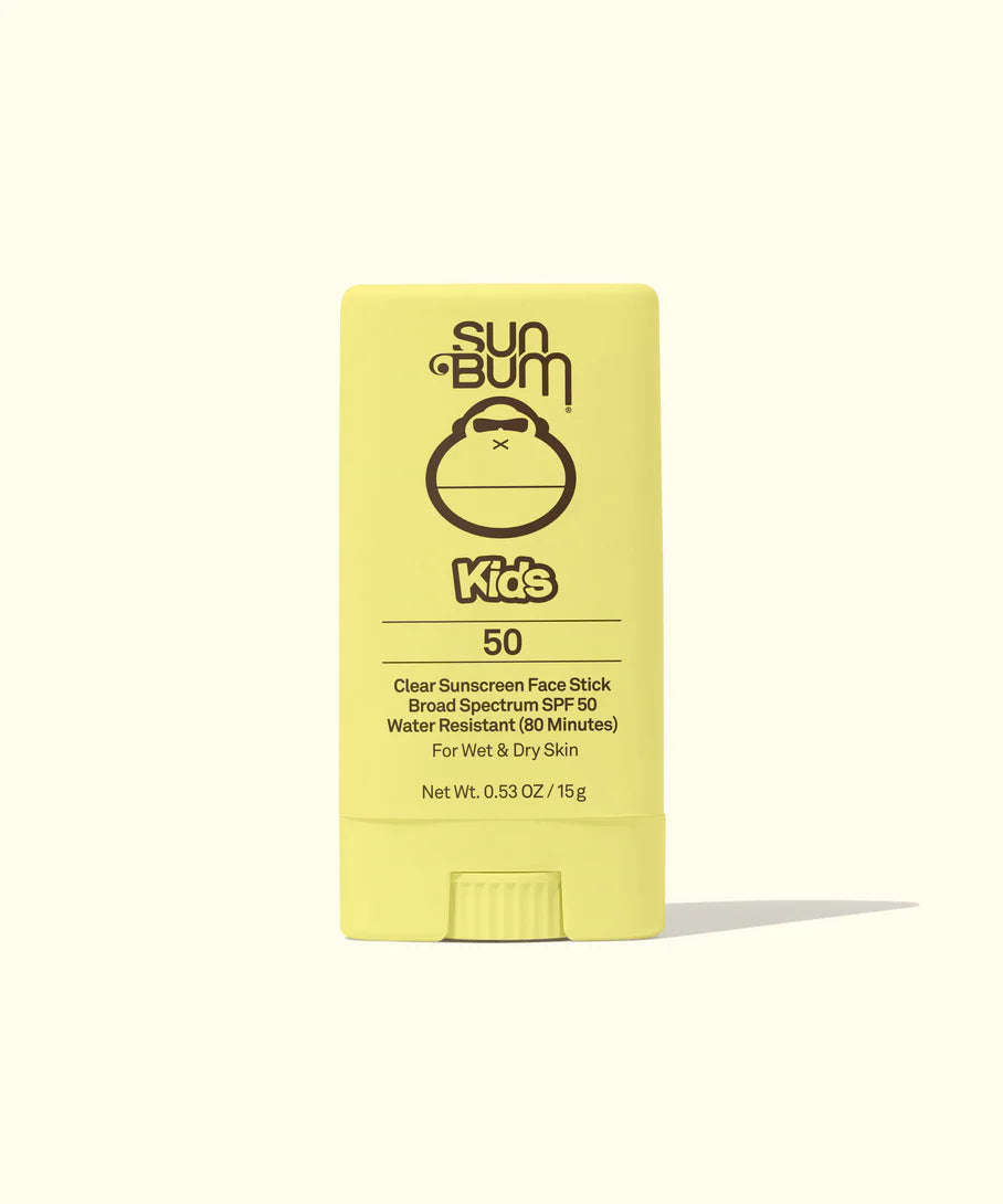 SUN BUM-KIDS 50 CLEAR SUNSCREEN FACE STICK