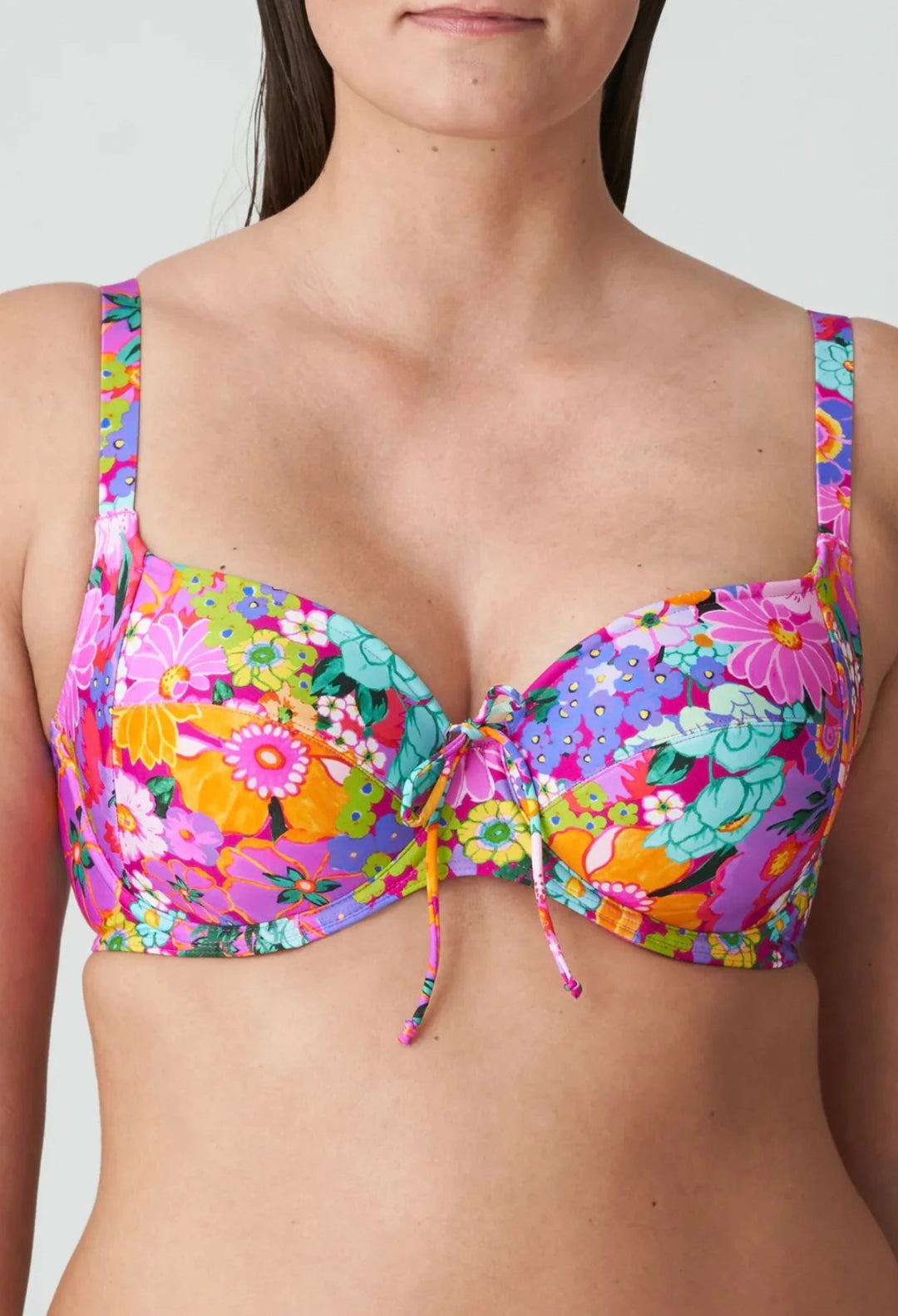 PRIMADONNA FLORAL EXPLOSION FULL CUP BIKINI TOP