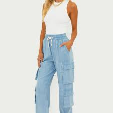 BEACH RIOT-CASSIUS PANT-DENIM DAZE