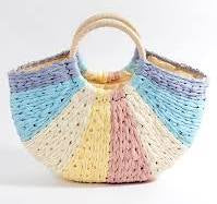 PIA ROSSINI-ORLEANS BAG/PASTEL