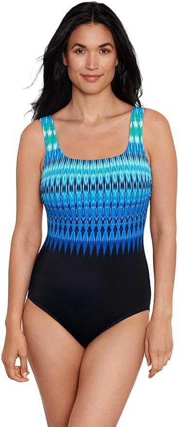 PIONEER VALLY SCOOP NECK SOFT CUP ONE PIECE SWIMSUIT