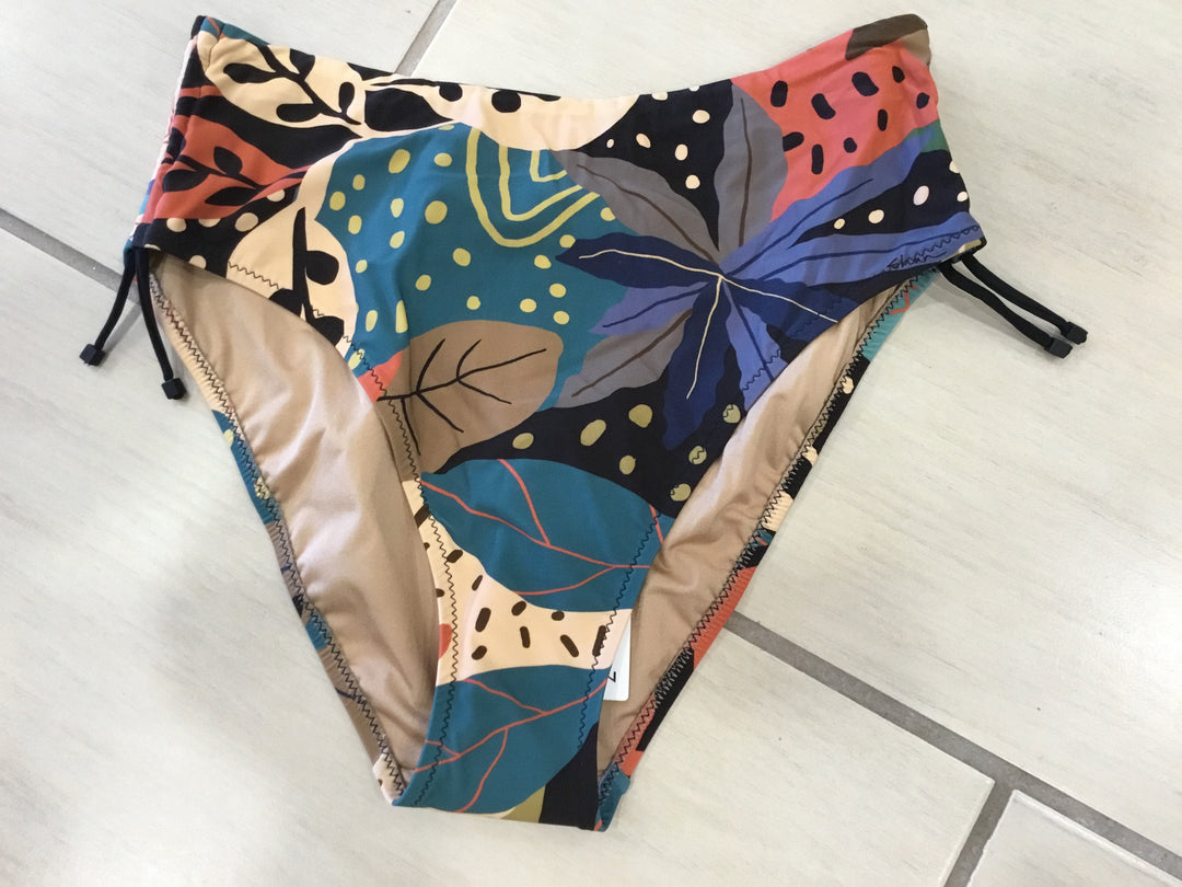 MID RISE BIKINI BOTTOM-PRINT