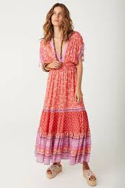 SPELL-SUNSHINE BANDIT GOWN-CAYENNE
