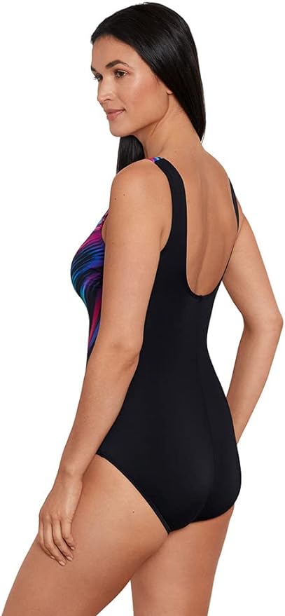 OCEAN MOTION SCOOP NECK SOFT CUP ONE PIECE SWIMSUIT