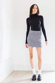 NYLA SHIRT IN HOUNDSTOOTH