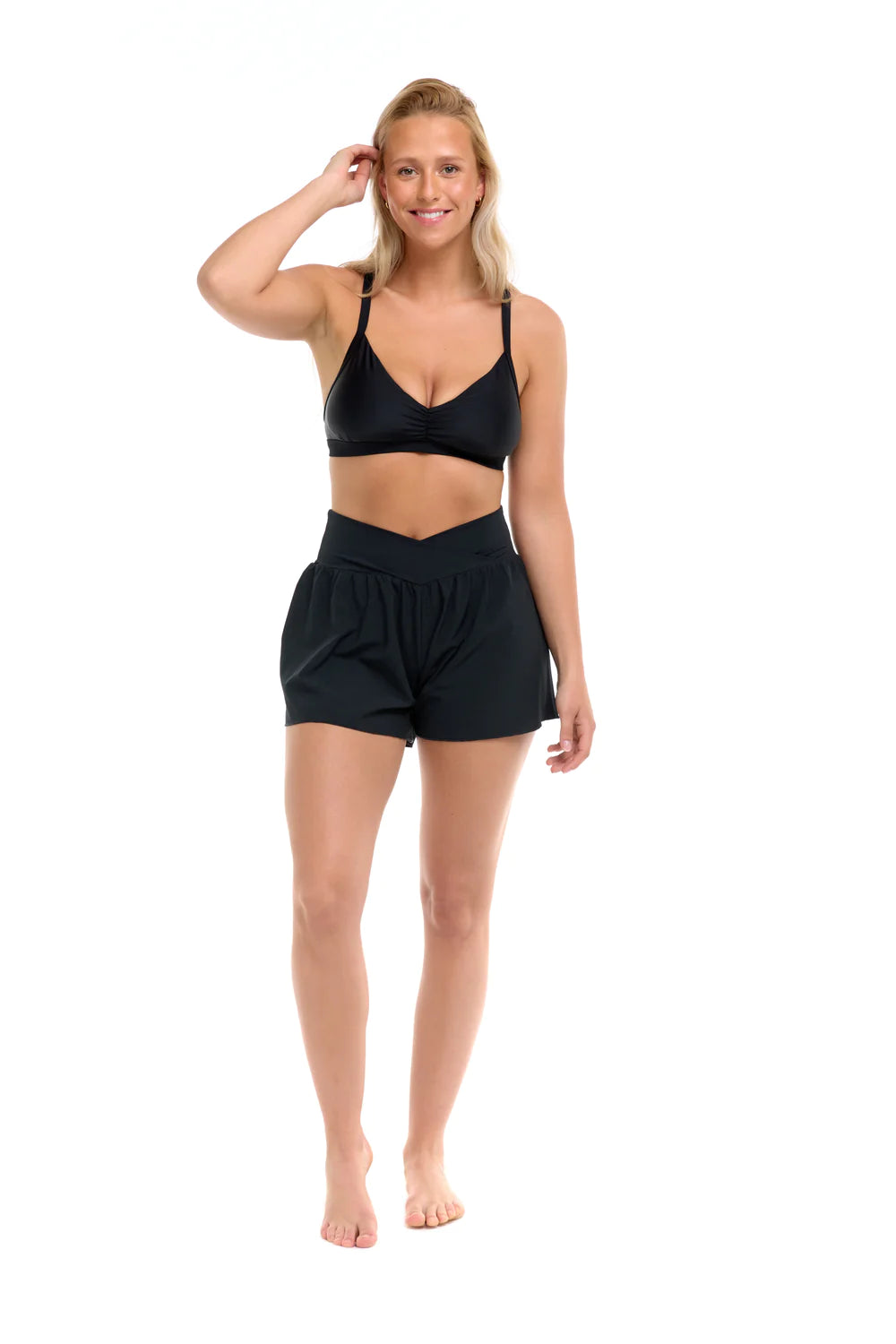 COZUMEL VAPOR BOARDSHORT - BLACK