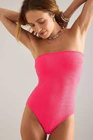 SEAFOLLY-DD BANDEAU ONE PIECE-SEA DIVE-SNAP DRAGON