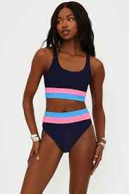 BEACH RIOT-MACKENZIE TOP-PARADISE COLOUR BLOCK
