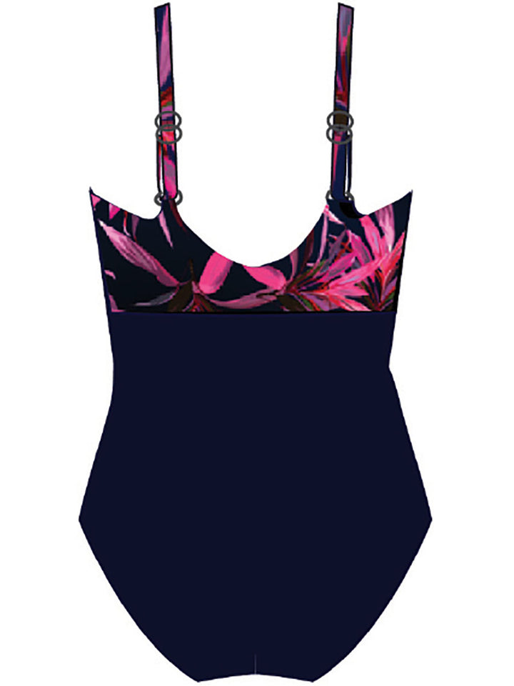 VEE FRONT E/F ONE PIECE SWIMSUIT
