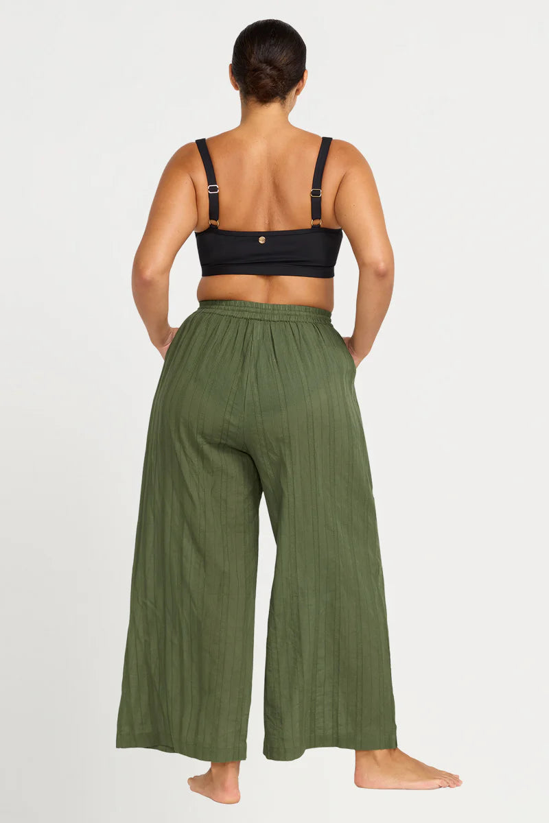 OLIVE GRAINGER BEACH PANT