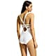 SEAFOLLY COLLECTIVE DEEP V ONE PIECE - WHITE