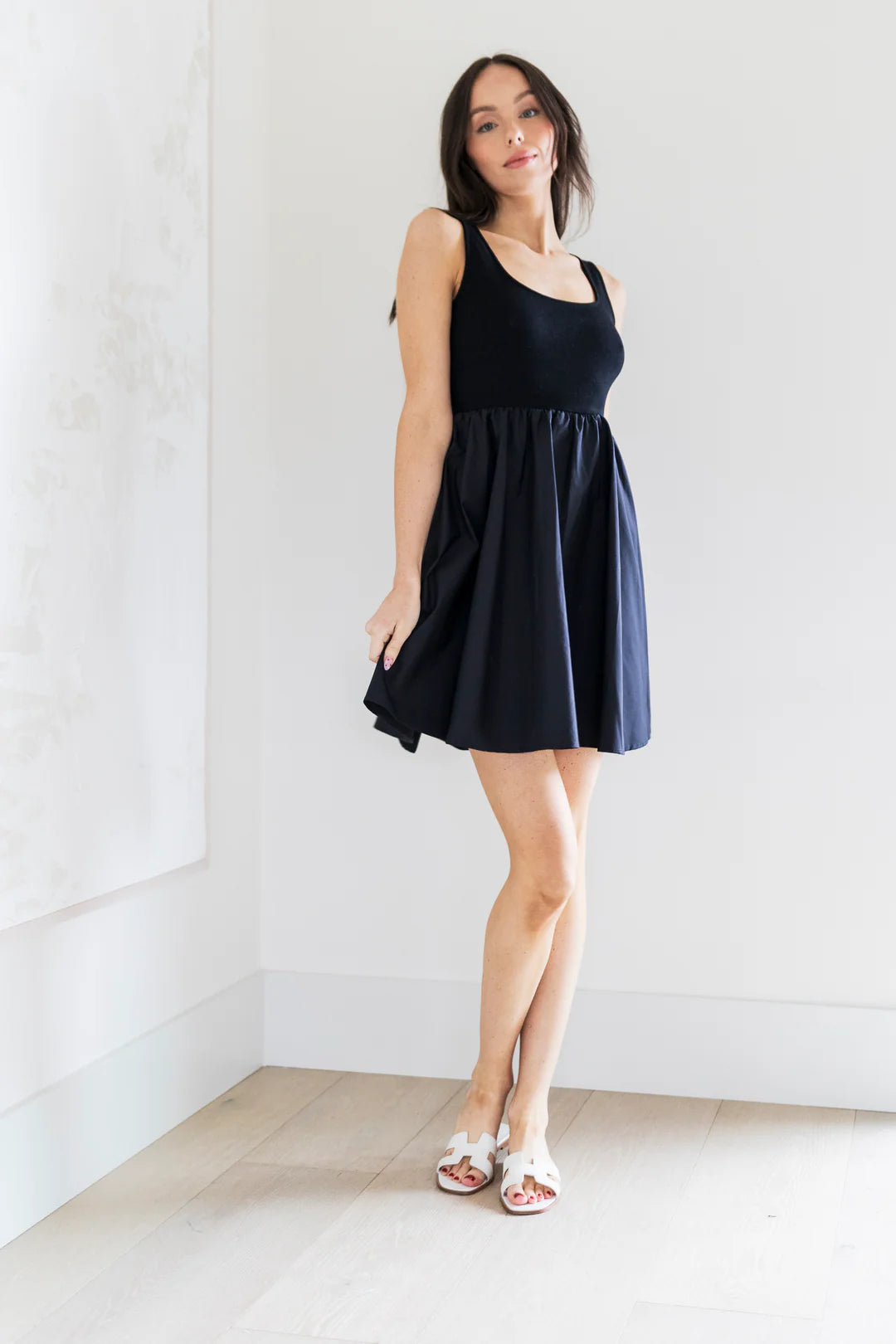 PRIV-TARA MINI DRESS-BLACK