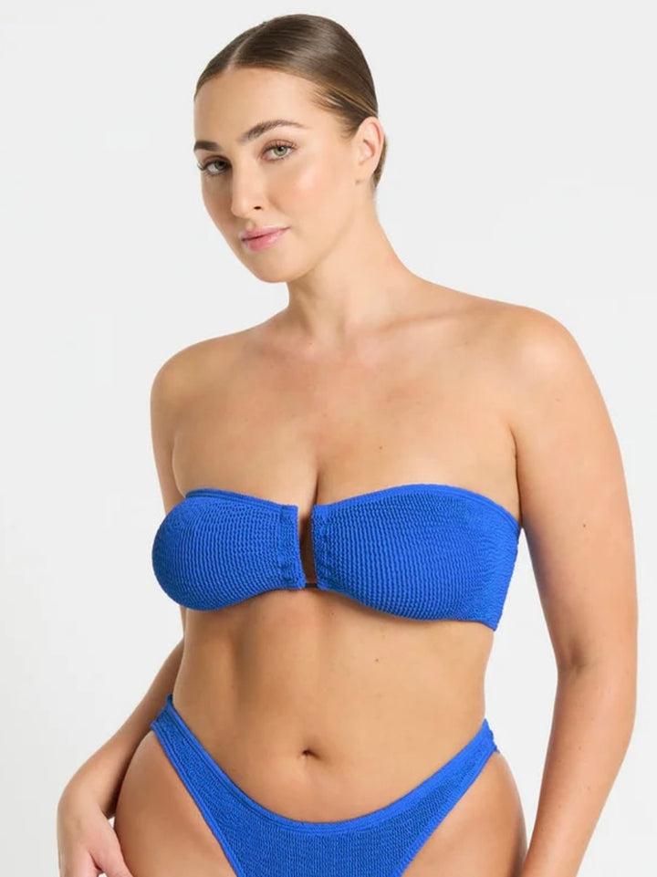 BOND-EYE BLAKE BANDEAU TOP LAKE