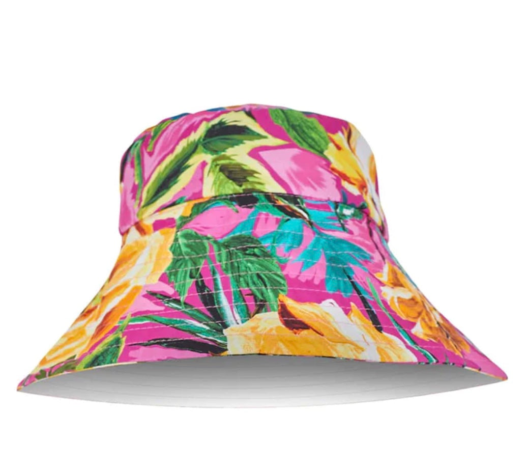 BAHAMA BEACH BUCKET HAT - ONE SIZE