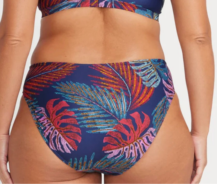 ARTeSANDS MONET CURVE MID RISE SWIM PANTS