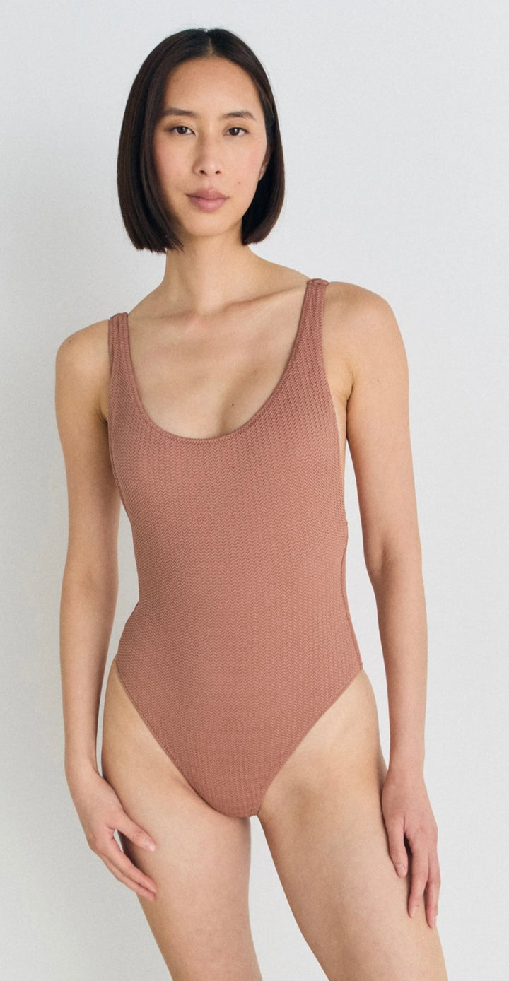 SEAFOLLY RETO ONE PIECE - BRONZE