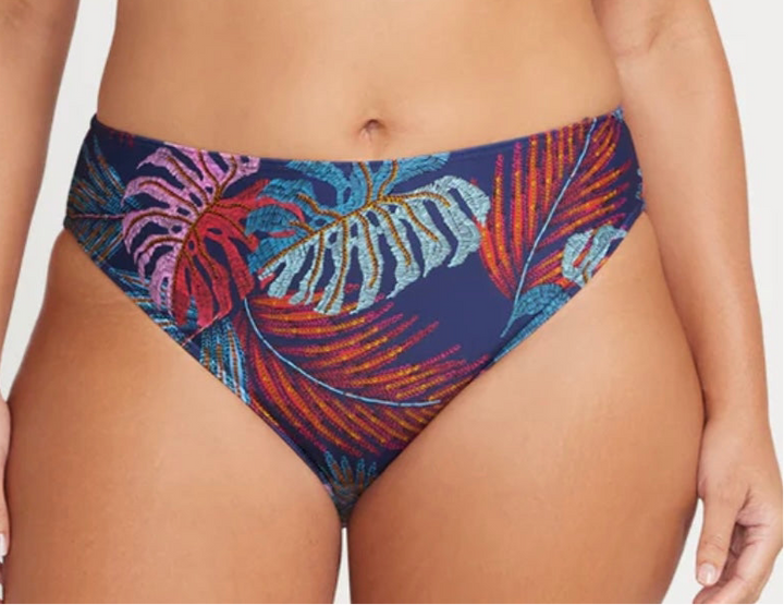 ARTeSANDS MONET CURVE MID RISE SWIM PANTS