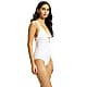 SEAFOLLY COLLECTIVE DEEP V ONE PIECE - WHITE