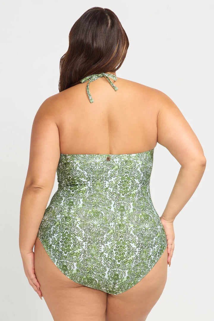 MUDLAHARA MATISSE HALTER ONE PIECE