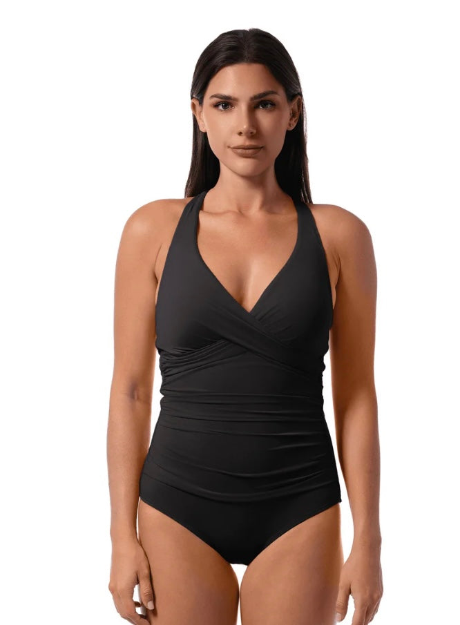 JANTZEN AMELIE WRAP ONE PIECE - SEE DESC FOR COLOR CHOICES