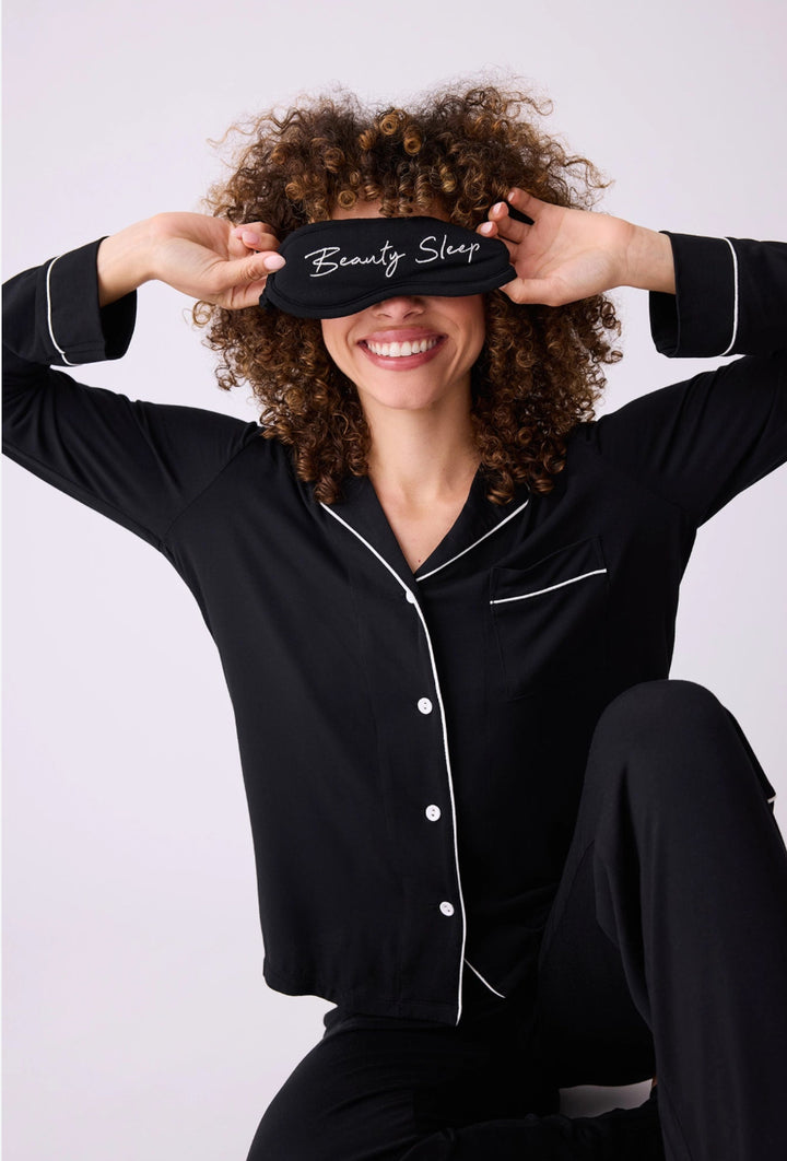 PJ SALVAGE-MODAL BASICS PJ GIFT SET-BLACK