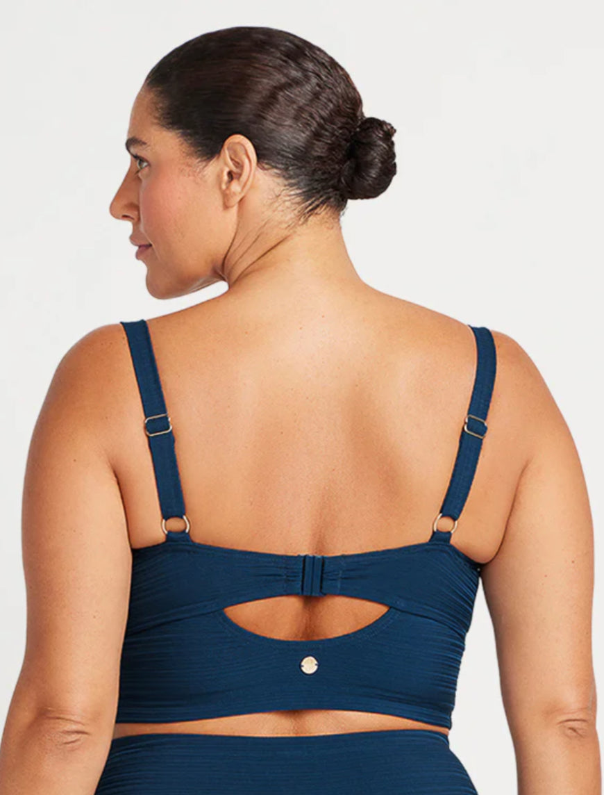 ARTeSANDS ARIA HAYES UNDERWIRE BIKINI TOP /NAVY