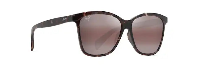 MAUI JIM WOMENS SUNGLASSES-ROSE LIQUID SUNSHINE RED TORTE