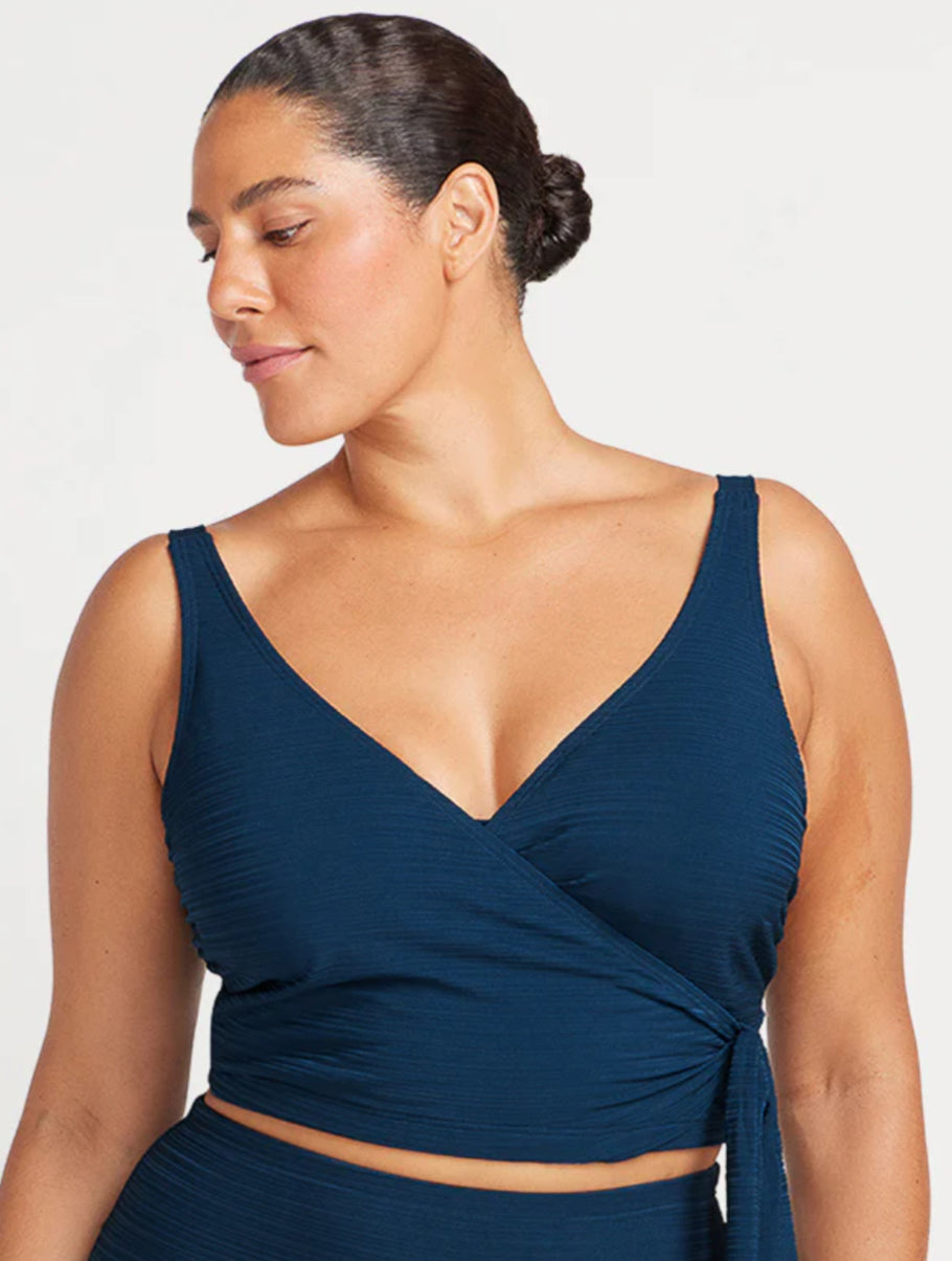 ARTeSANDS ARIA HAYES UNDERWIRE BIKINI TOP /NAVY