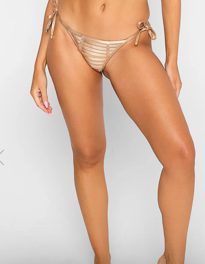 HARD SUMMER TIE SIDE BOTTOM -ROSE GOLD