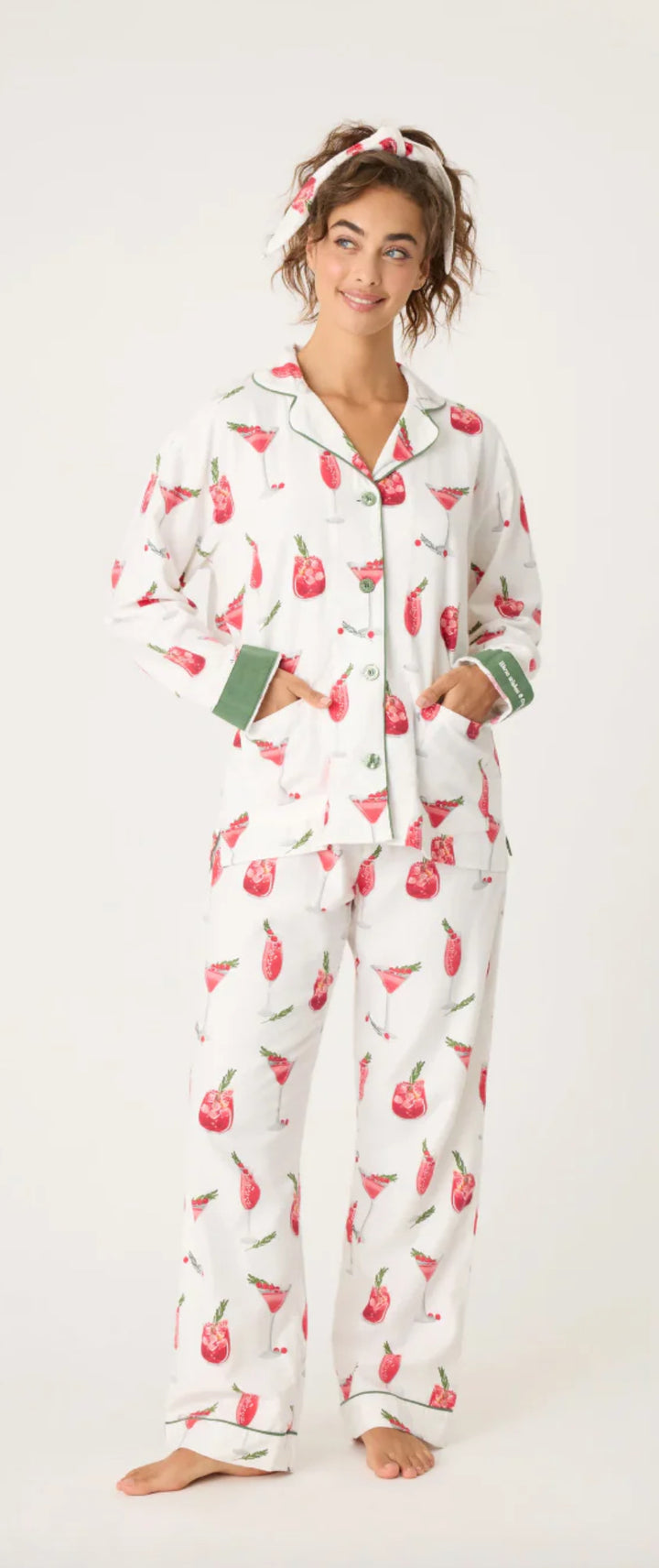 PJ SALVAGE-CRANBERRIES & COCKTAILS-ECRU