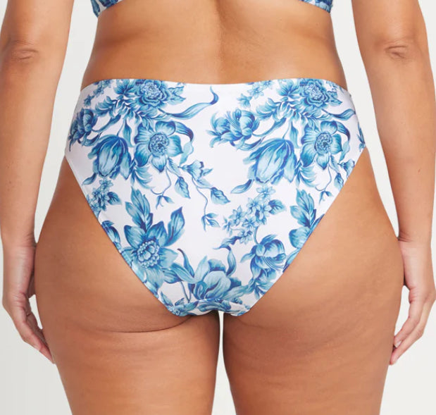 ARTeSTANDS BOIS DE CROIX MONET CURVE FIT MID RISE SWIM PANT / BLUE