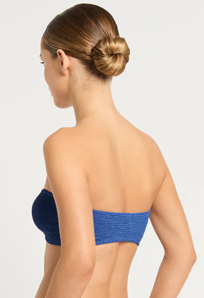 BOND-EYE BLAKE BANDEAU TOP / LAKE/ AQUATIC