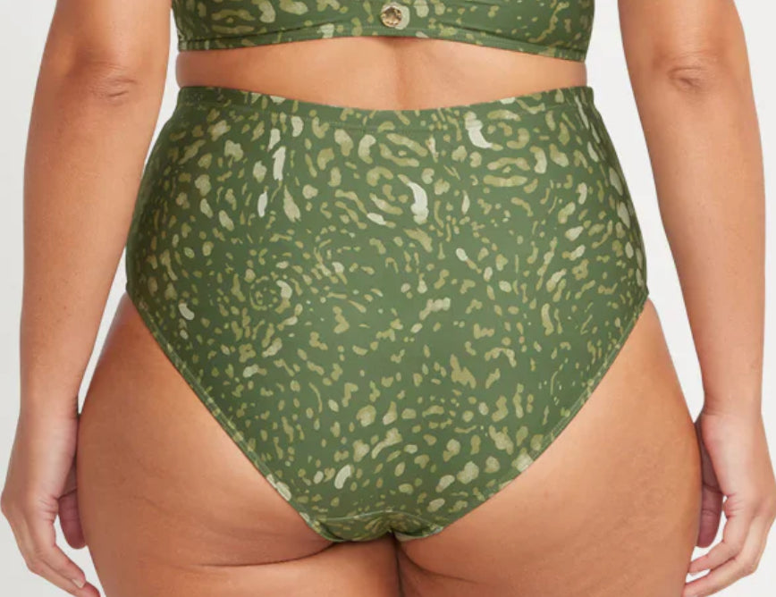 ARTeSANDS VELLICHORE RENOIR HIGH WAIST SWIM PANTS /OLIVE