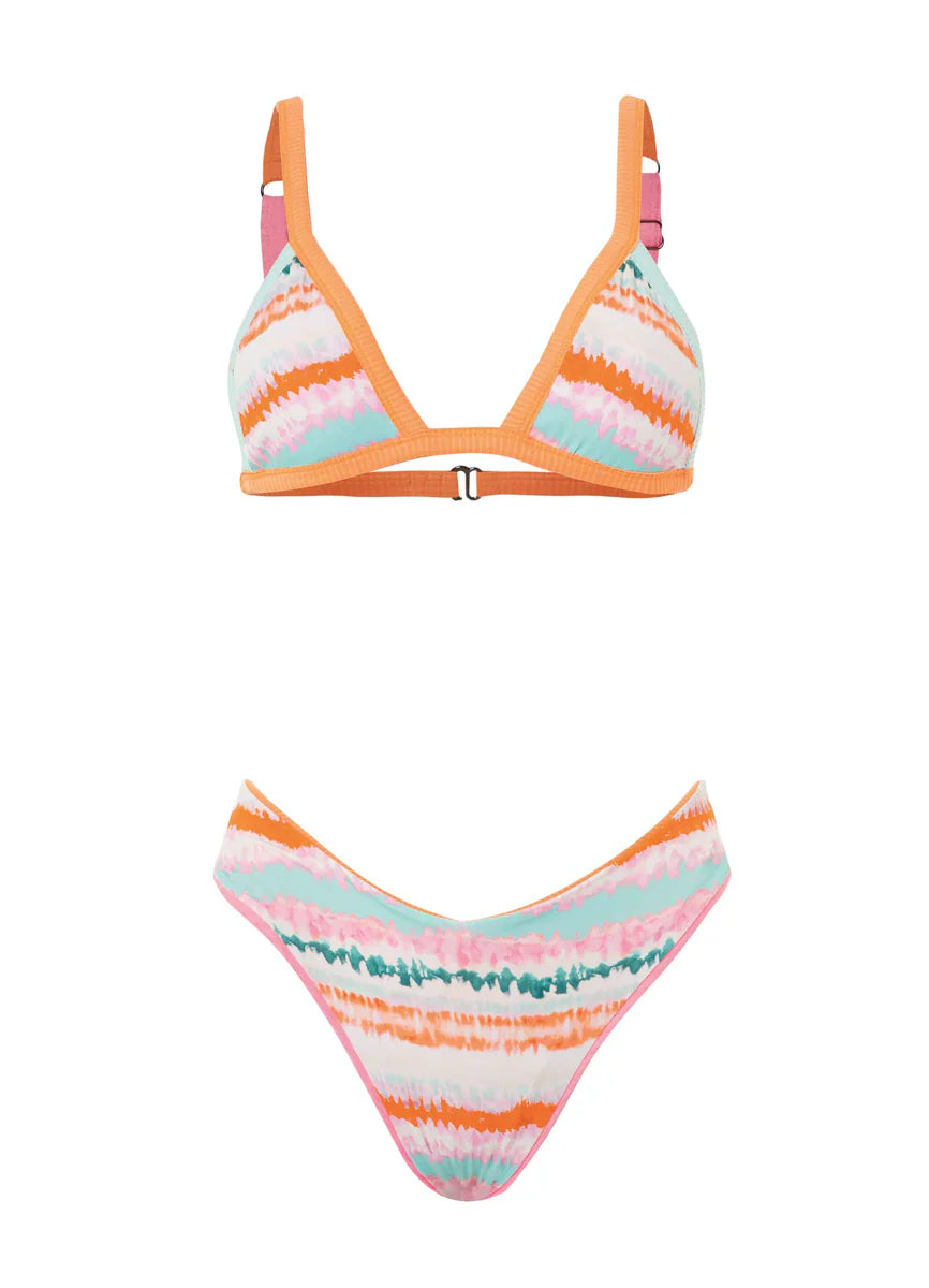 SEA PINK FAITH HIGH RISE BIKINI BOTTOM