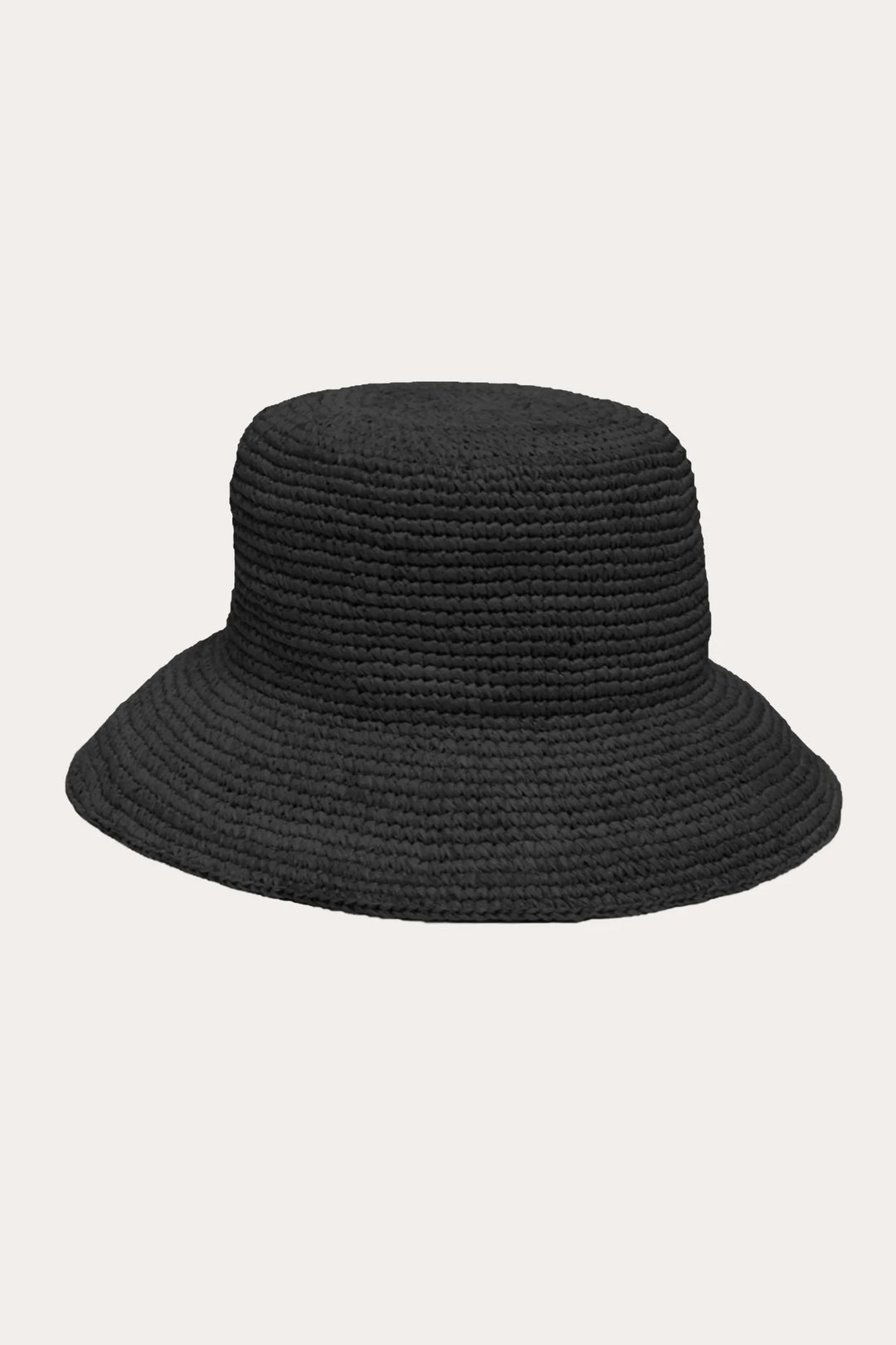 CANNES STRAW BUCKET HAT